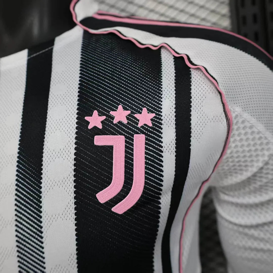 2025/2026 Juventus Local Kit Manga Larga