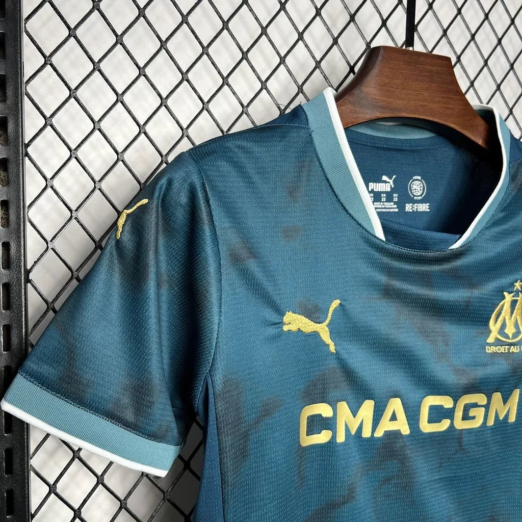 2024/2025 Olympique de Marseille Visitante Talla Niño