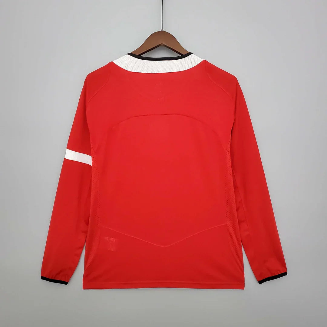 2004/2006 Retro Manchester United Local Manga Larga