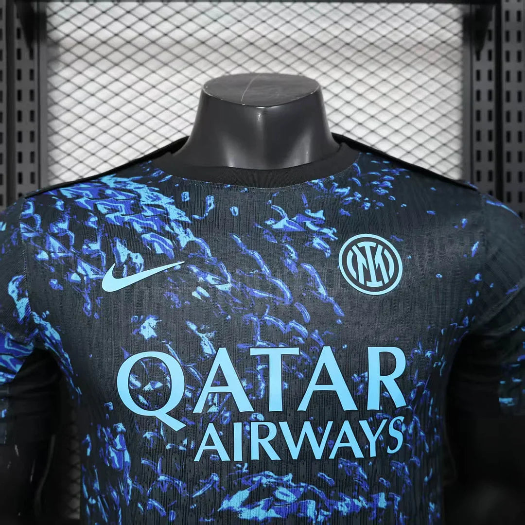 2025/2026 Inter Milan Pre Match Entrenamiento Wear