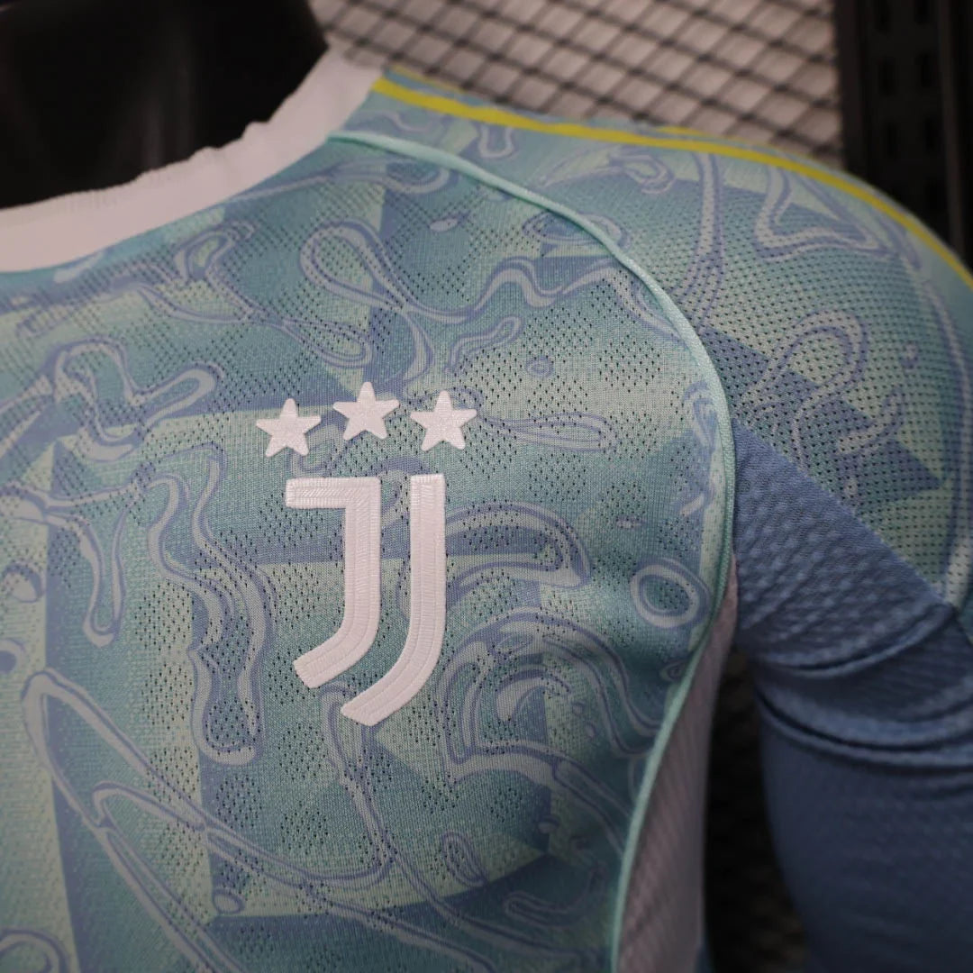 2025/2026 Juventus Visitante Kit Manga Larga