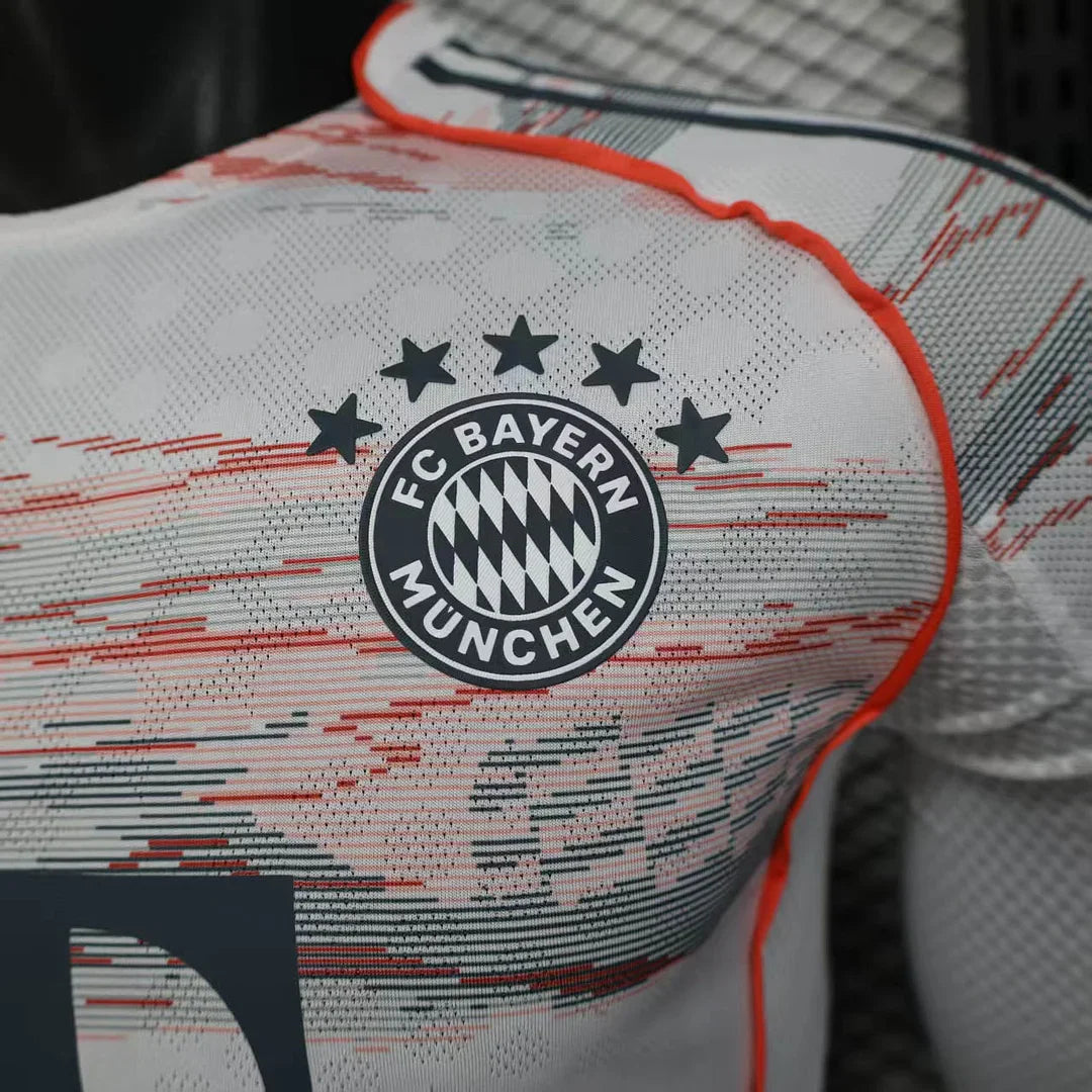 2025/2026 Bayern Munchen Visitante Manga Larga