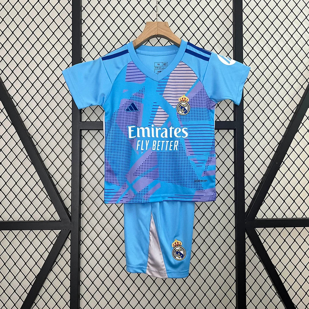 2024/2025 Real Madrid Goalkeeper Kit Talla Niño