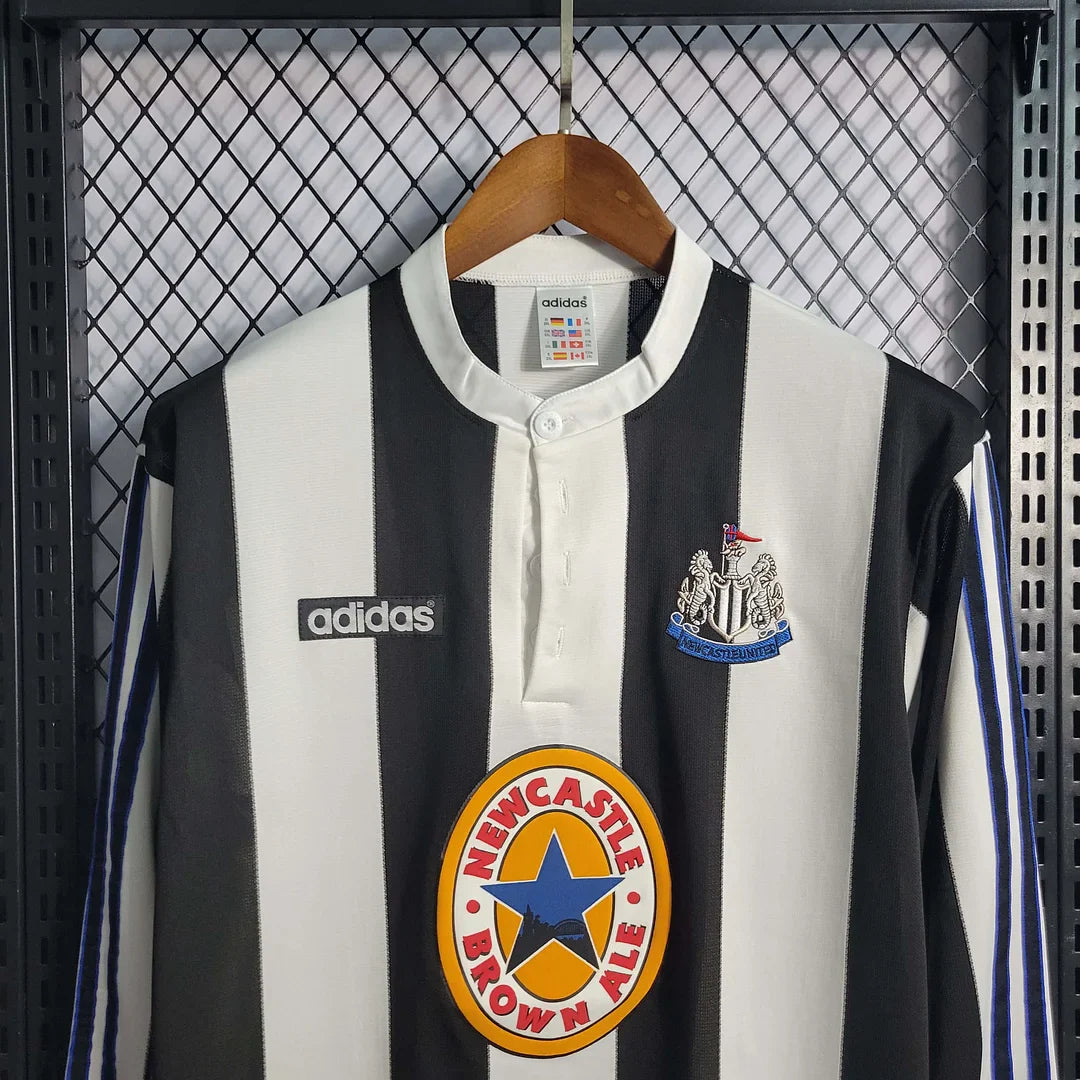 1997-1999 Retro Newcastle United Local Manga Larga