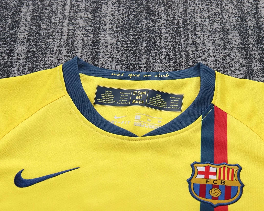 2008/2009 Retro Barcelona Visitante Kit Talla Niño