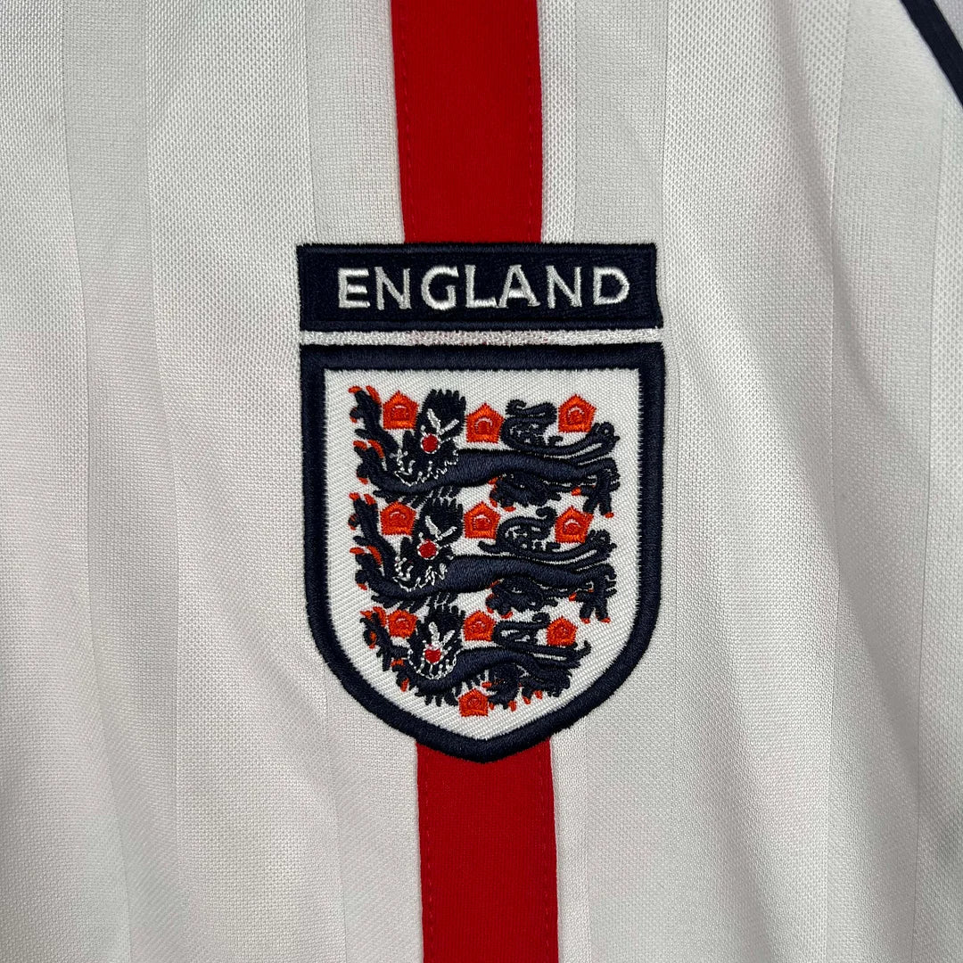 2002 Retro England Local Manga Larga