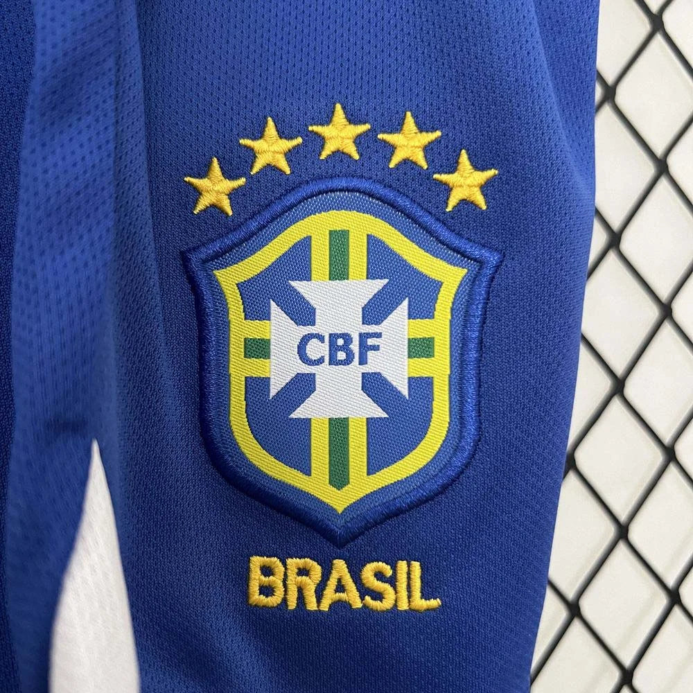 2004 Retro kit Brasil Local Talla Niño