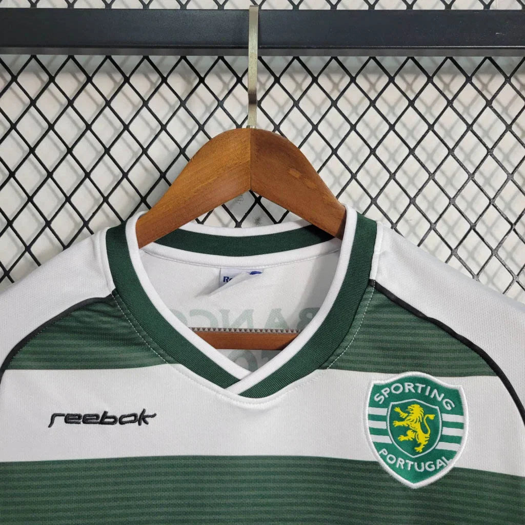 2001/2003 Retro Sporting Lisbon Local Manga Larga