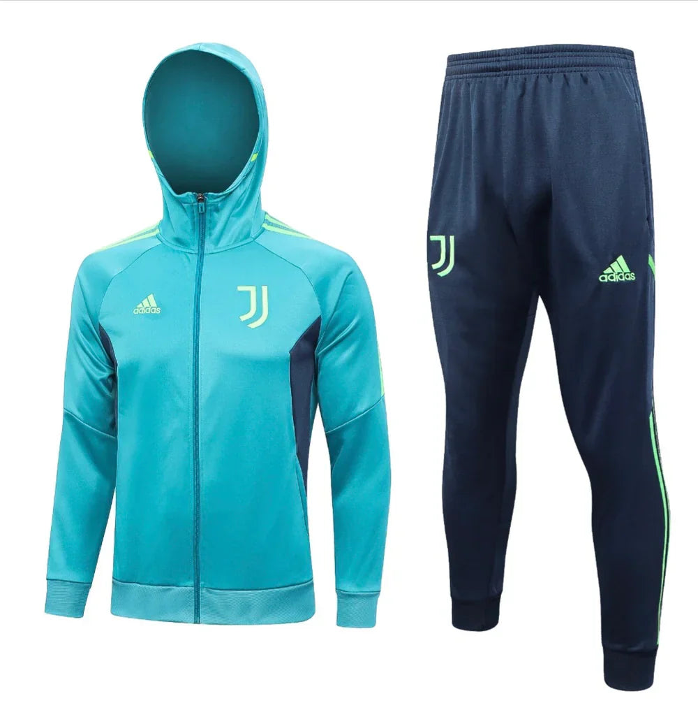 Juventus Turquoise and Dark Blue Chándal