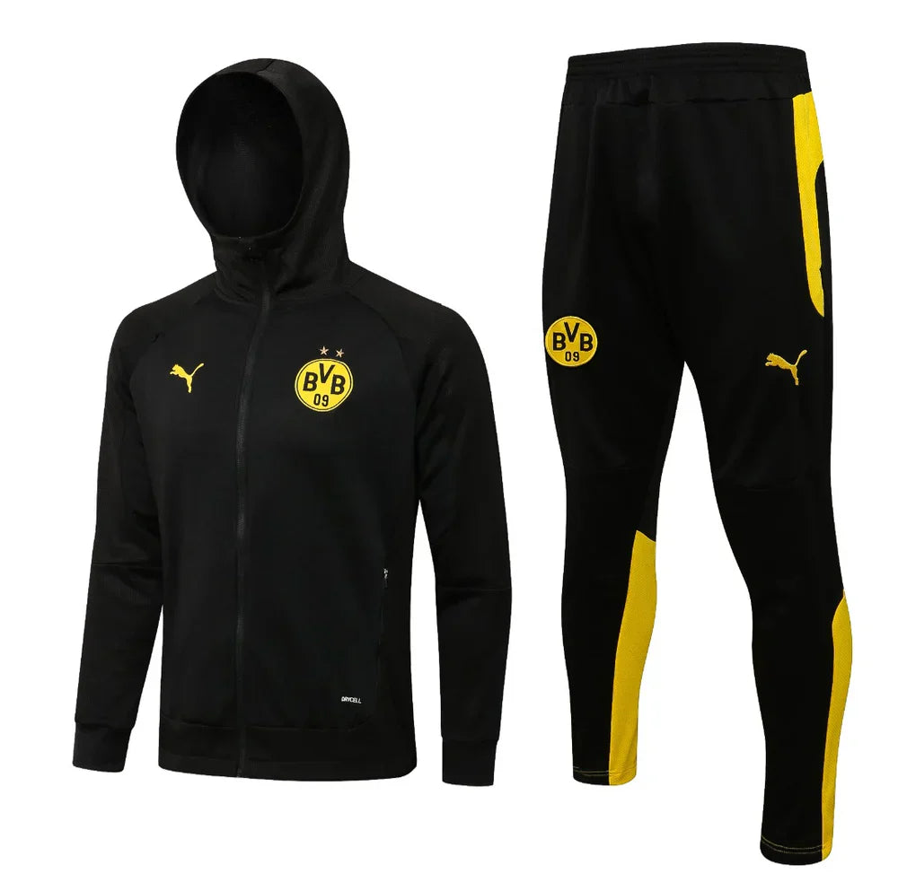 Borussia Dortmund Black and Yellow Chándal III