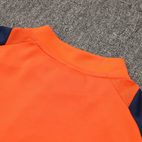 Manchester United Dark Blue and Orange Chándal