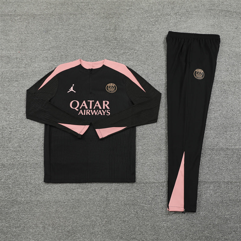 PSG Paris Saint Germain Black and Pink Chándal