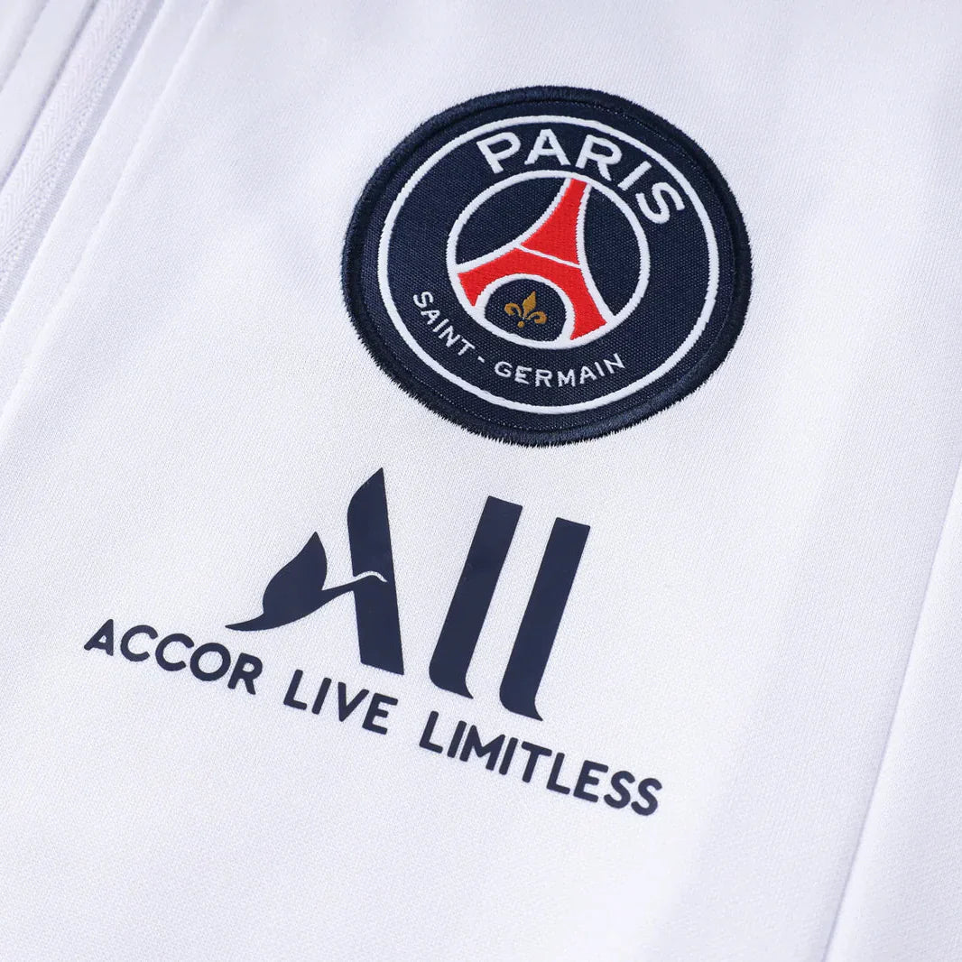 PSG Paris Saint Germain White and Beige Chándal