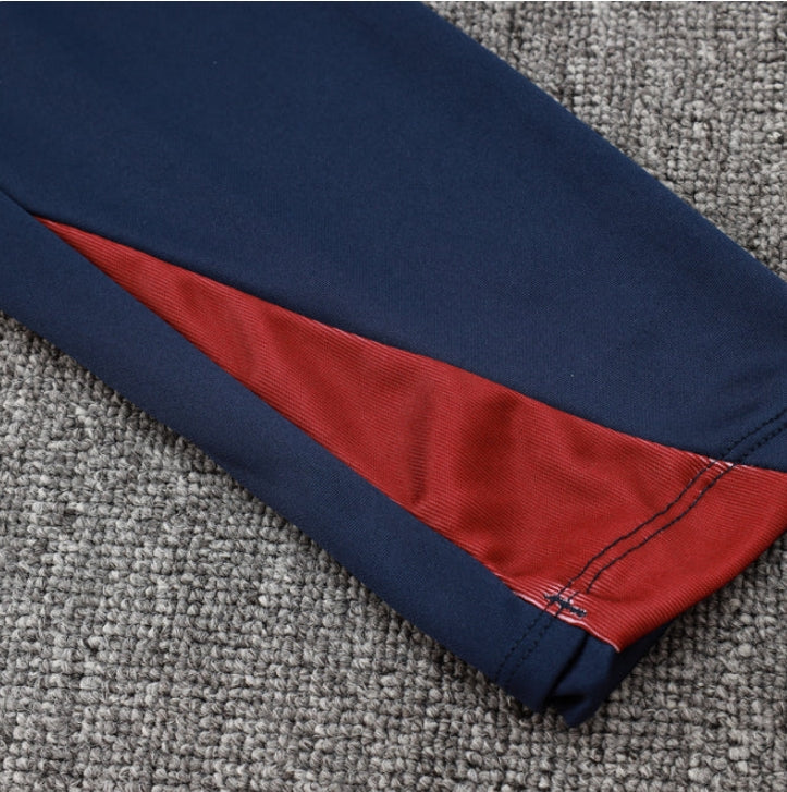 England Dark Blue and Red Chándal