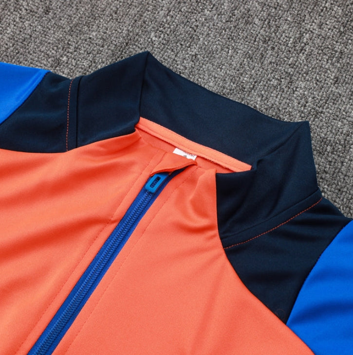 Juventus Dark Blue and Orange Chándal