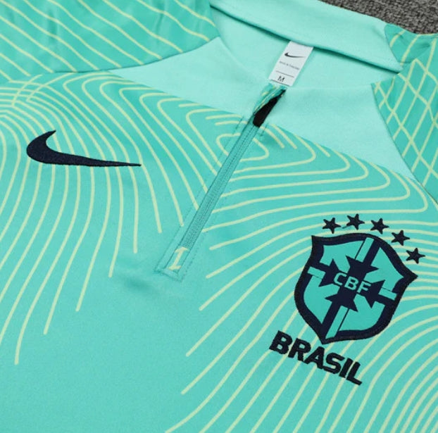 Brasil Dark Blue and Green Chándal