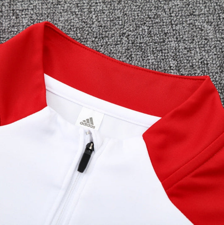 2025/2026 Arsenal White and Black x Red Chándal