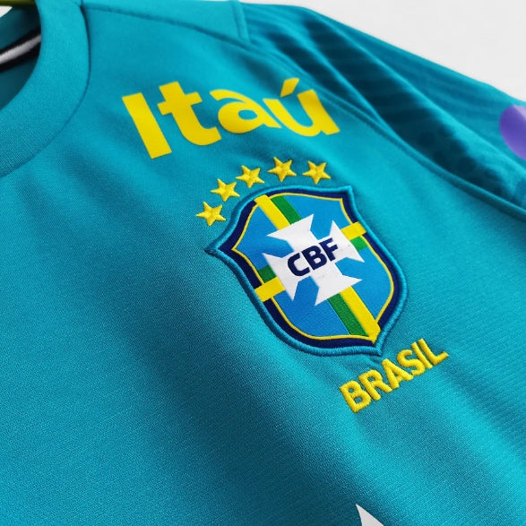 Brasil Retro 2020-2021 Entrenamiento Kit