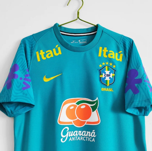 Brasil Retro 2020-2021 Entrenamiento Kit