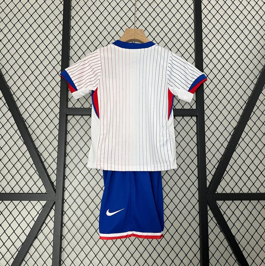 France 2024 Visitante Talla Niño