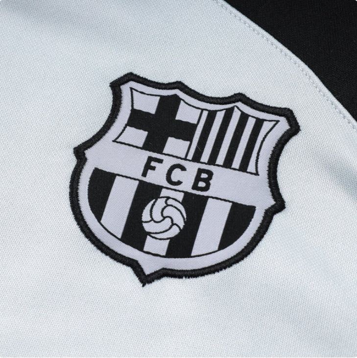Barcelona White and Black Chándal