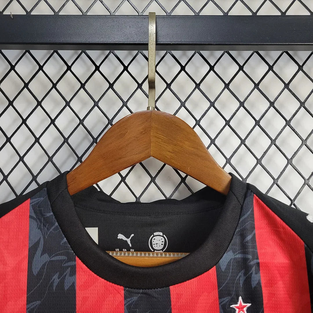 2025/2026 AC Milan Local Kit Talla Niño