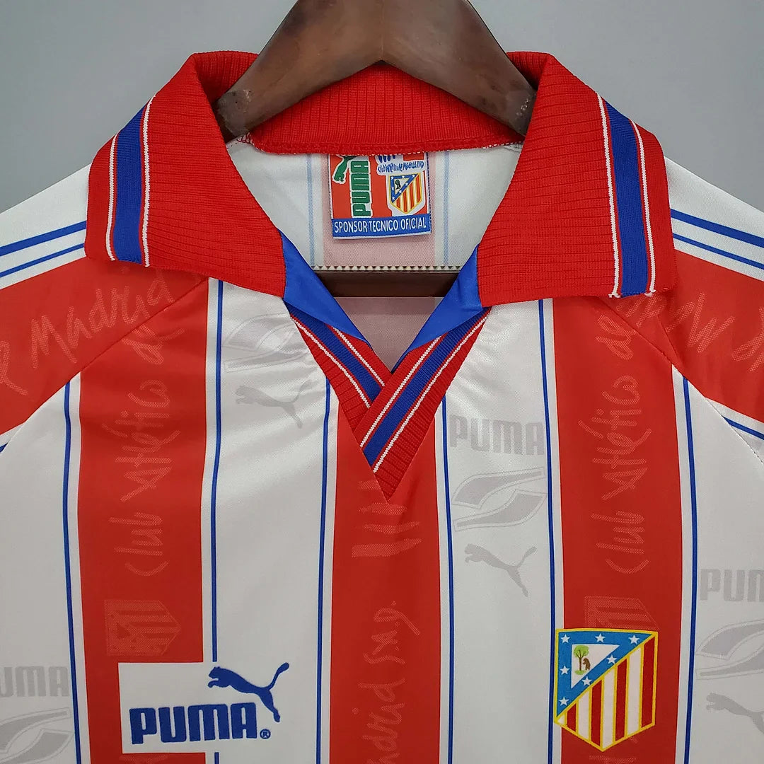 1996-1997 Retro Atletico Madrid Local