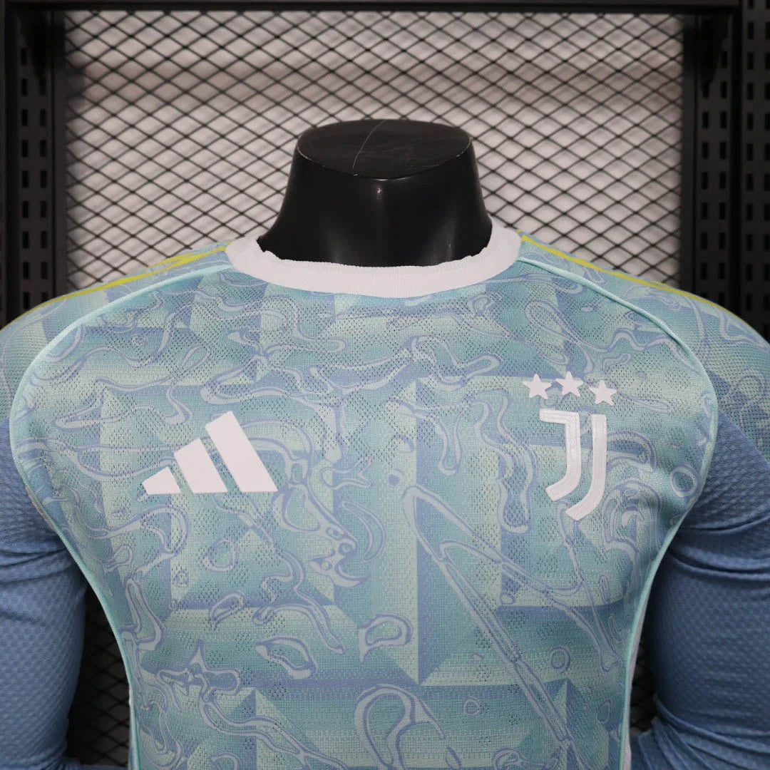 2025/2026 Juventus Visitante Kit Manga Larga