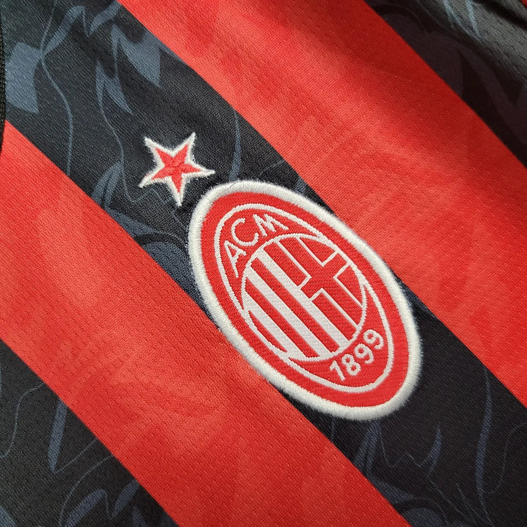 2025/2026 AC Milan Local Kit Talla Niño