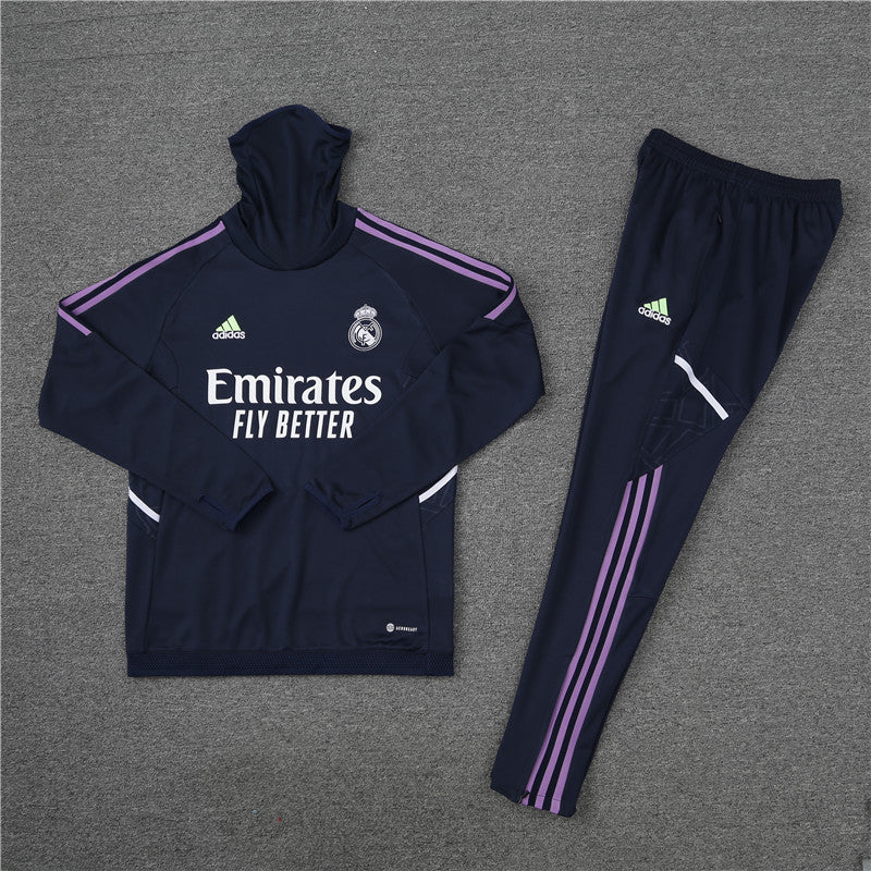 Real Madrid Blue and Purple Chándal