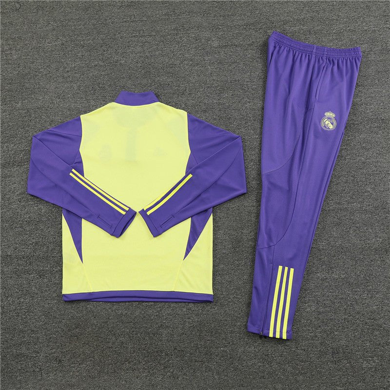 Real Madrid Yellow and Purple Chándal