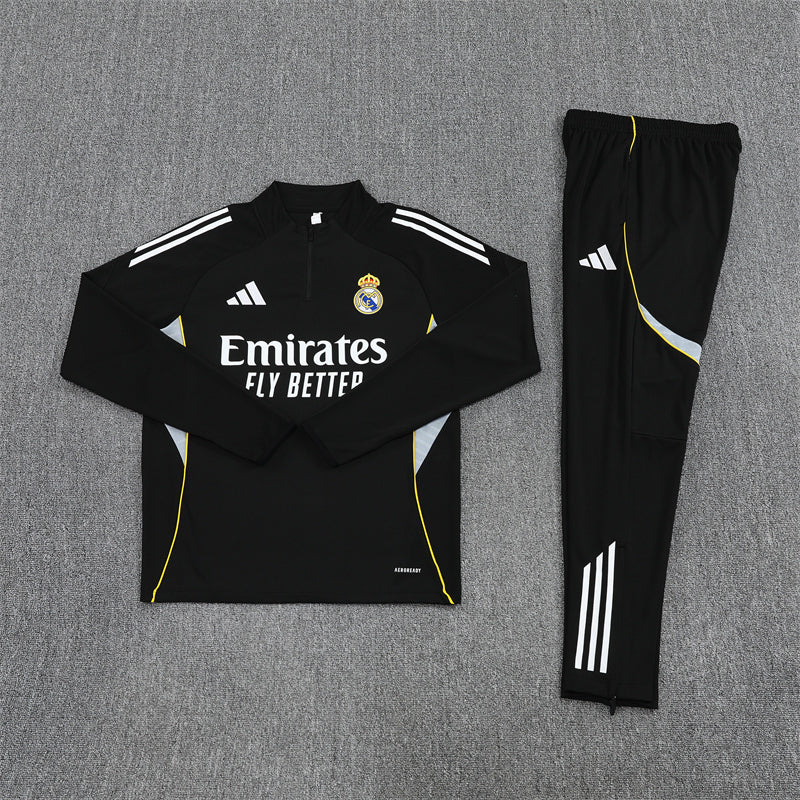 2025/2026 Real Madrid Black Chándal