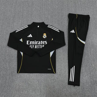 2025/2026 Real Madrid Black Chándal