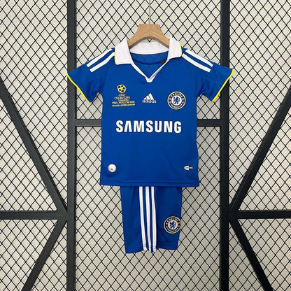 2008-2009 Retro Chelsea Champions League Final Local Kit Talla Niño