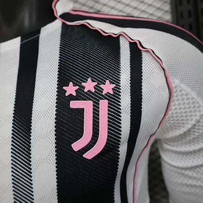 2025/2026 Juventus Local Kit Manga Larga
