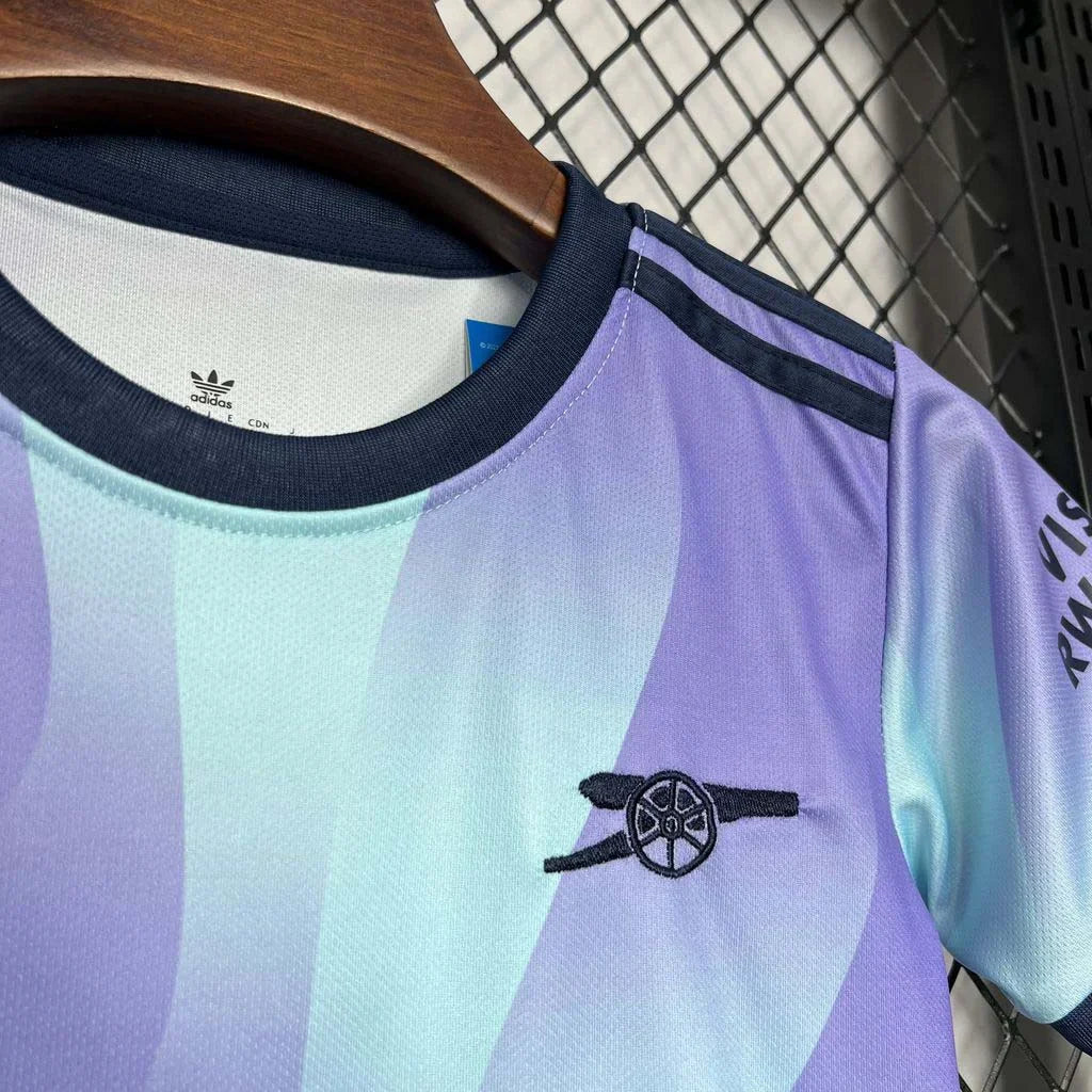 2024/2025 Arsenal Alternativa Visitante Kit Talla Niño