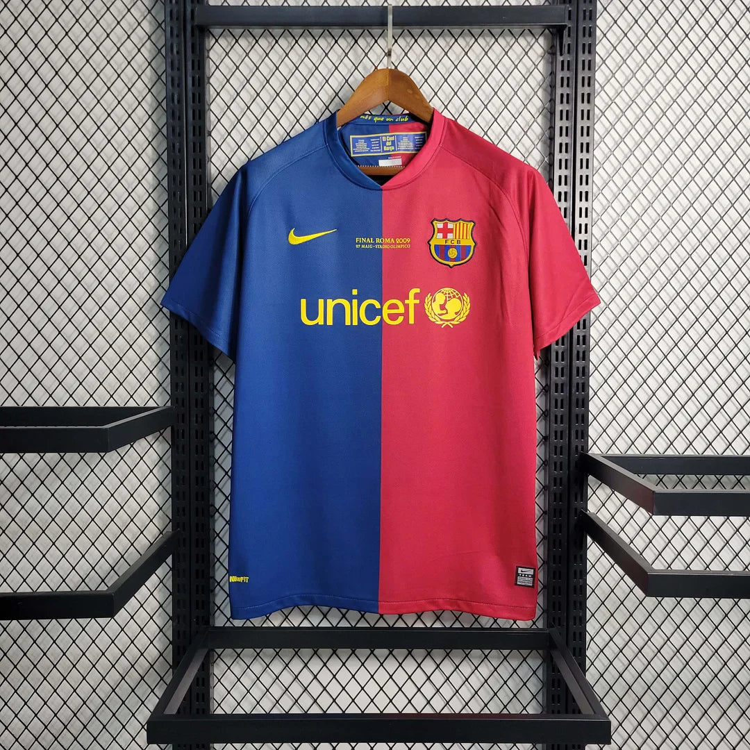 Barcelona Retro Local 2008/2009 UCL Final Kit