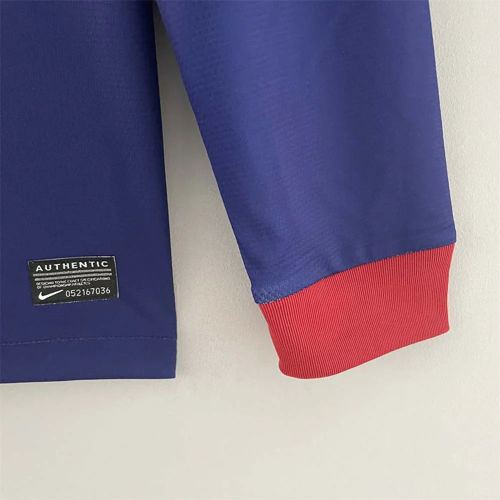 2012-2013 Retro Barcelona Local Long sleeve