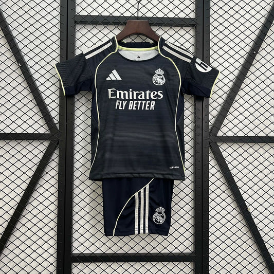 2025/2026 Real Madrid Visitante Kit Talla Niño