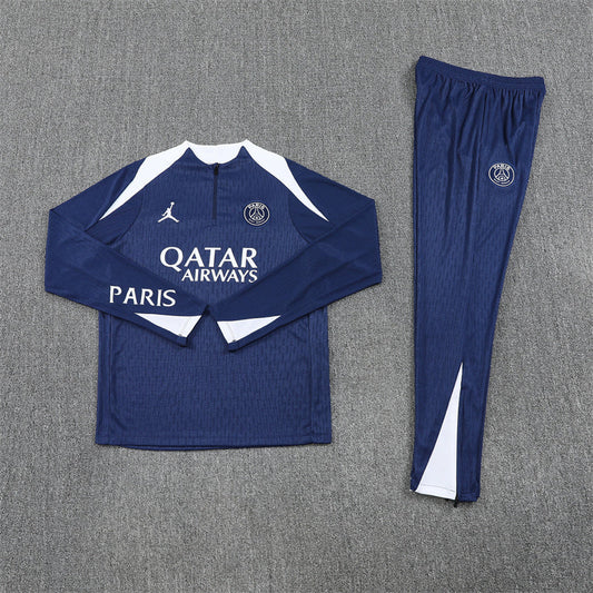 2025/2026 PSG Paris Saint Germain Blue and White Chándal