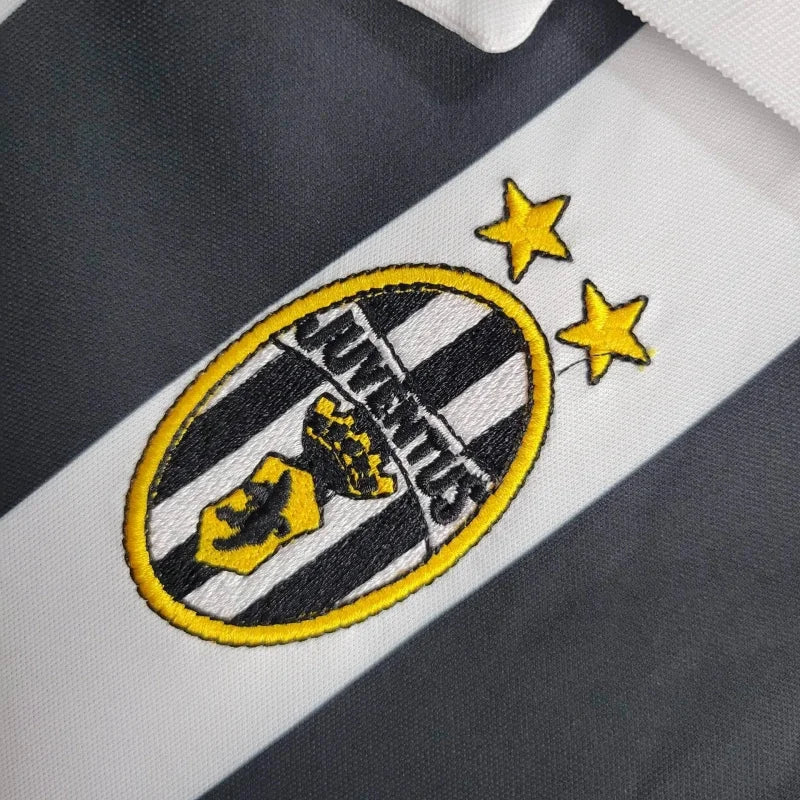 1999-2000 Retro Juventus Local Manga Larga