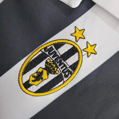 1999-2000 Retro Juventus Local Manga Larga