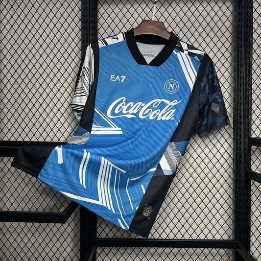 2024-2025 Napoli Pre Match Entrenamiento Wear