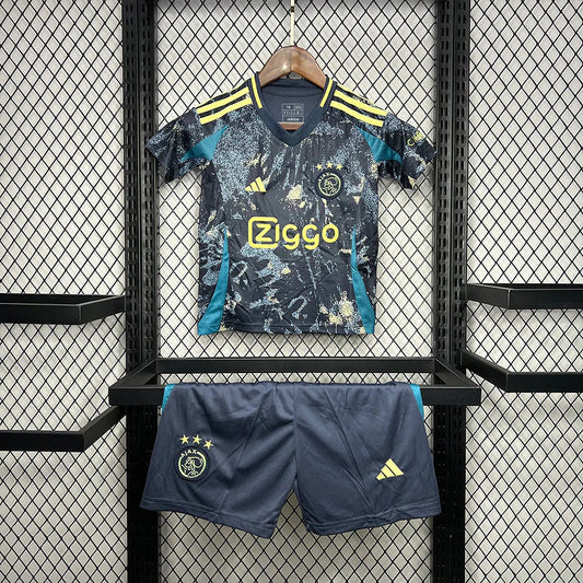 2024/2025 Ajax Visitante Kit Talla Niño