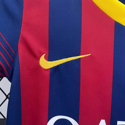 2013/2014 Retro Barcelona Local Kit Talla Niño