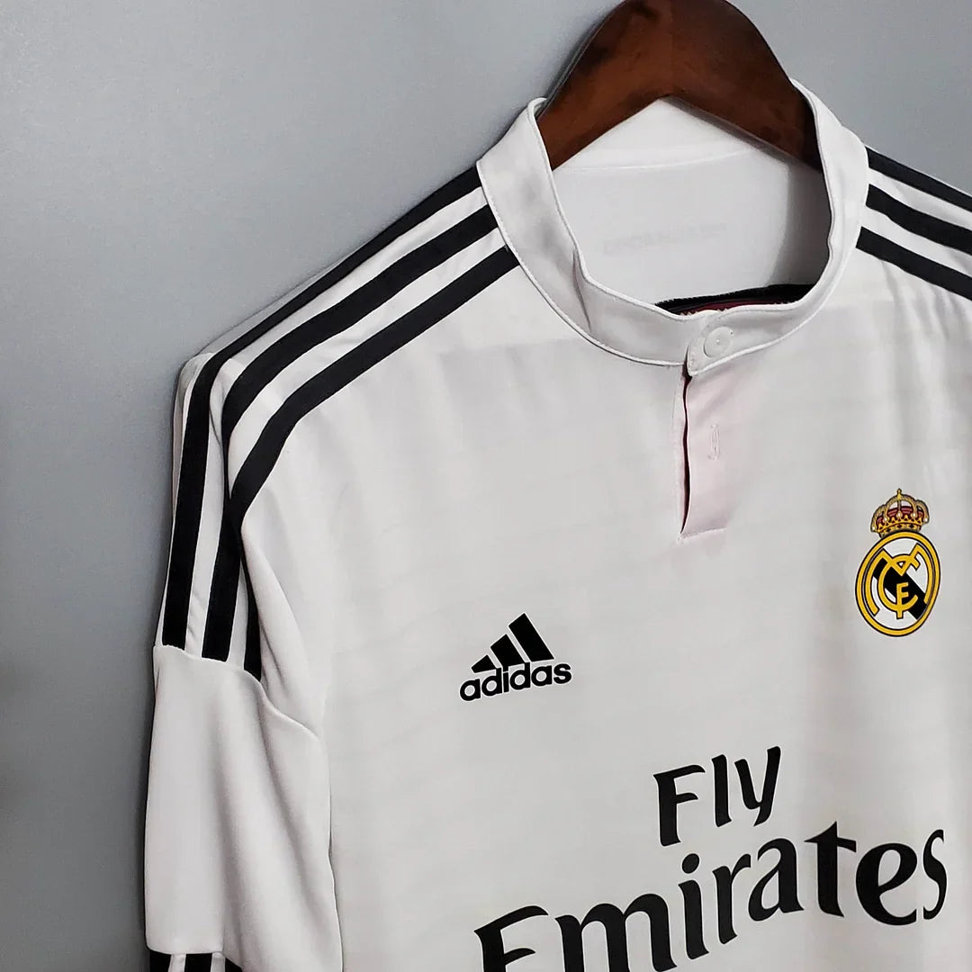 Retro 2014/2015 Real Madrid Local Manga Larga