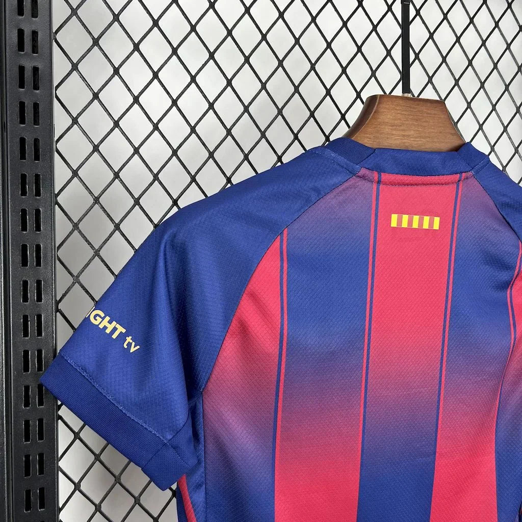 2025/2026 Barcelona Local Kit Talla Niño