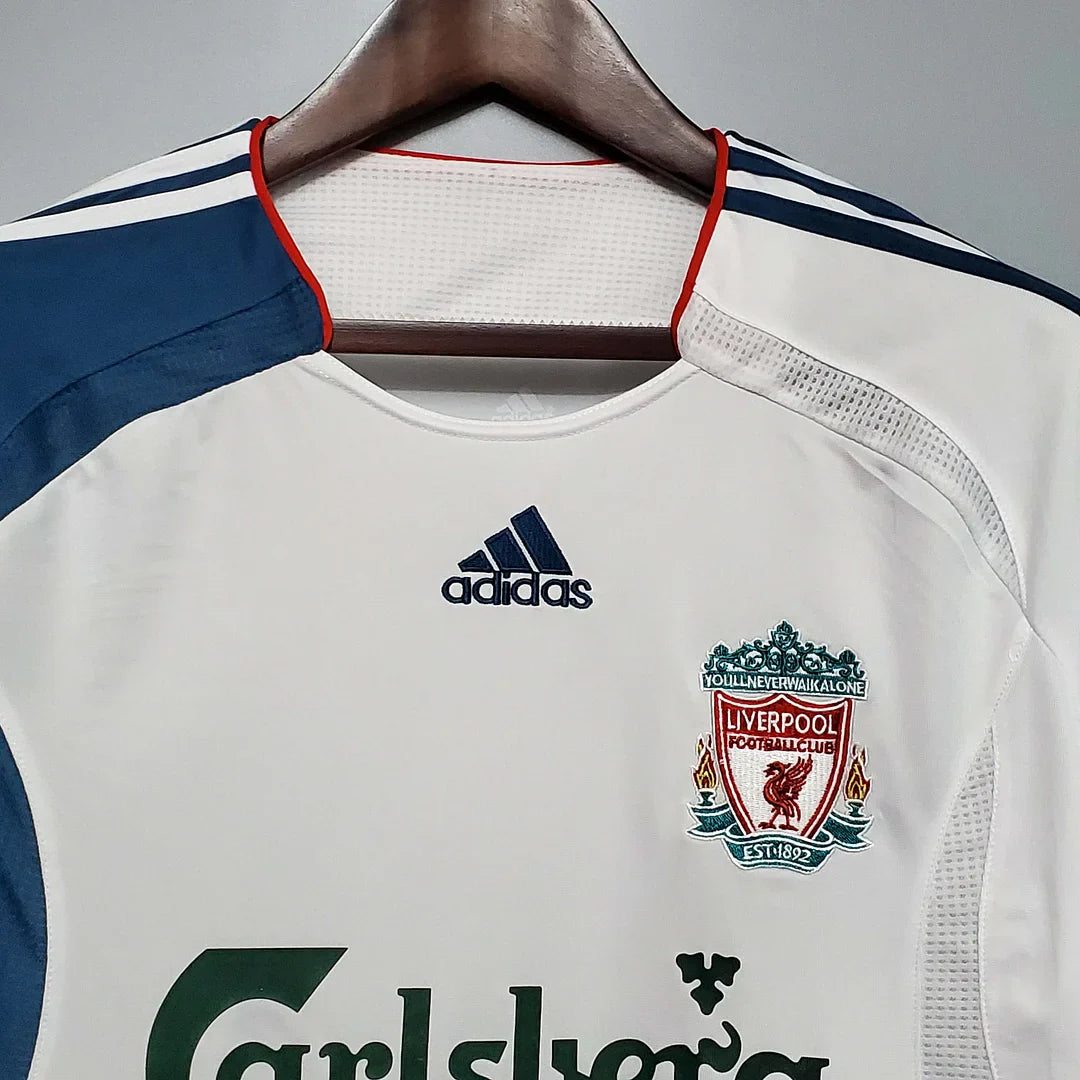 Retro 2006-2007 Liverpool Visitante Long sleeve