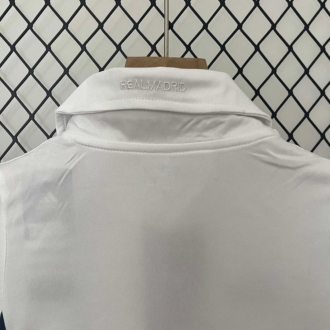 2016/2017 Retro Real Madrid Local Kit Talla Niño