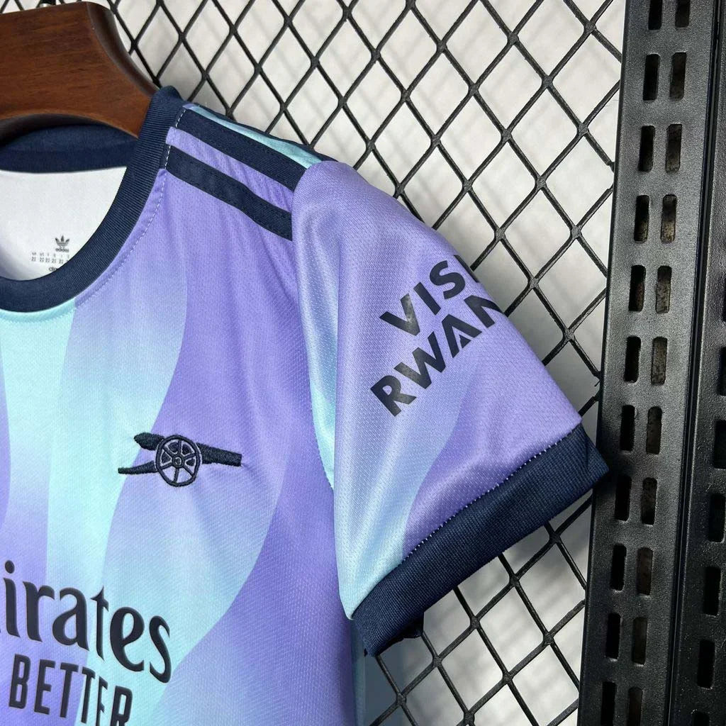 2024/2025 Arsenal Alternativa Visitante Kit Talla Niño